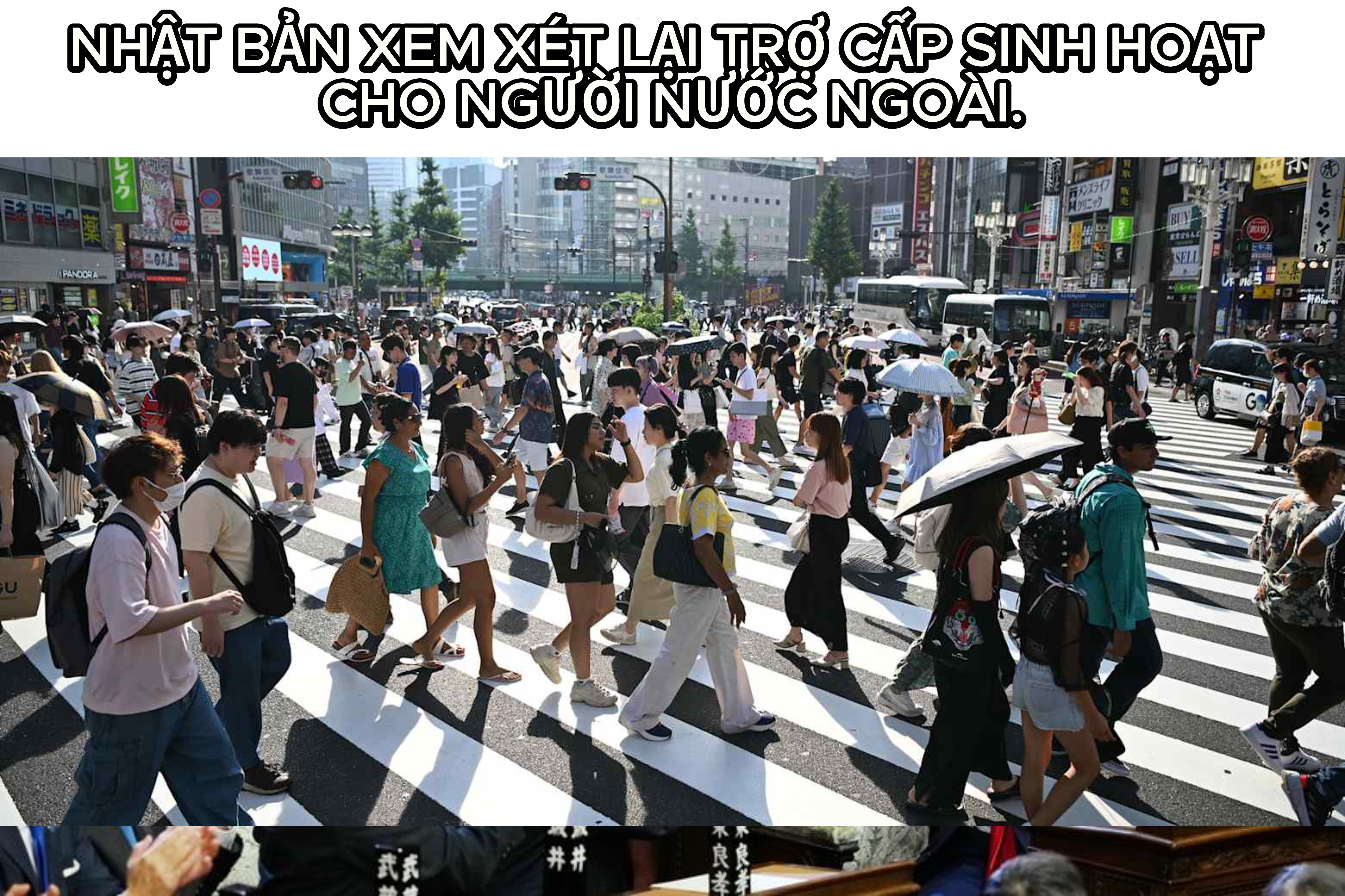 Nhật Bản xem xét lại trợ cấp sinh hoạt cho người nước ngoài