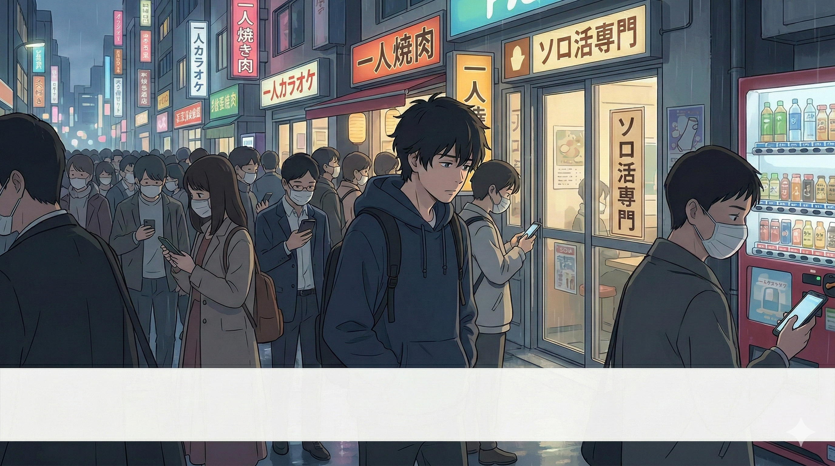 第14課：パンデミック後の日本　広がる孤独と「一人社会」の現実